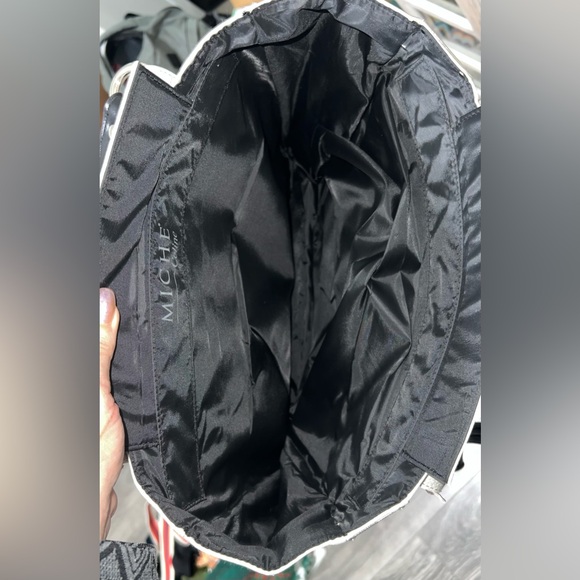 🤩 NEW ITEM! Celine Prima Shell Bag Dove Gray Pebble Textured Faux Leather - Picture 7 of 7